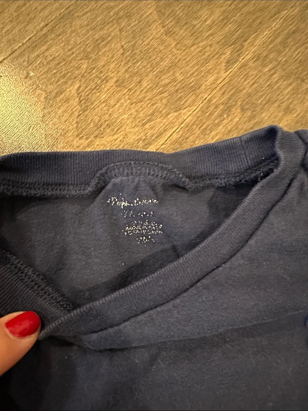 Ralph Lauren Kids Navy Long Sleeve & Teal Short Sleeve Tee Set